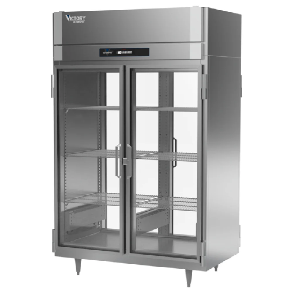 Victory HSA-2D-1-PT-GD 52 Inch Heated Cabinet Pass-Thru 48 cu ft Aluminum