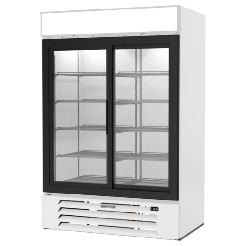 Beverage Air MMR45HC-1-W 52 Inch two-section refrigerated merchandiser 46.15 cu ft Beverage Air MMR45HC-1-W 52 Inch two-section refrigerated merchandiser 46.15 cu ft