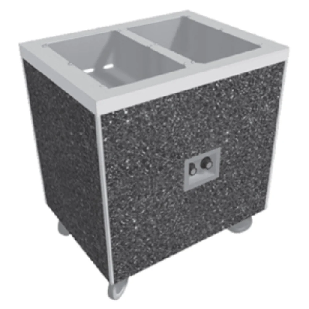 Duke HB2HF_7231-58 32 Inch Mobile Electric Buffet Hot Food Unit Stainless Steel