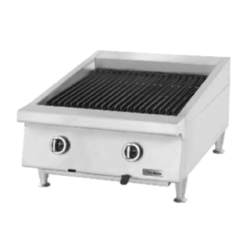 Garland UTBG48-AB48_LP 48 Inch Gas Charbroiler Countertop Heavy-duty 120000 BTU