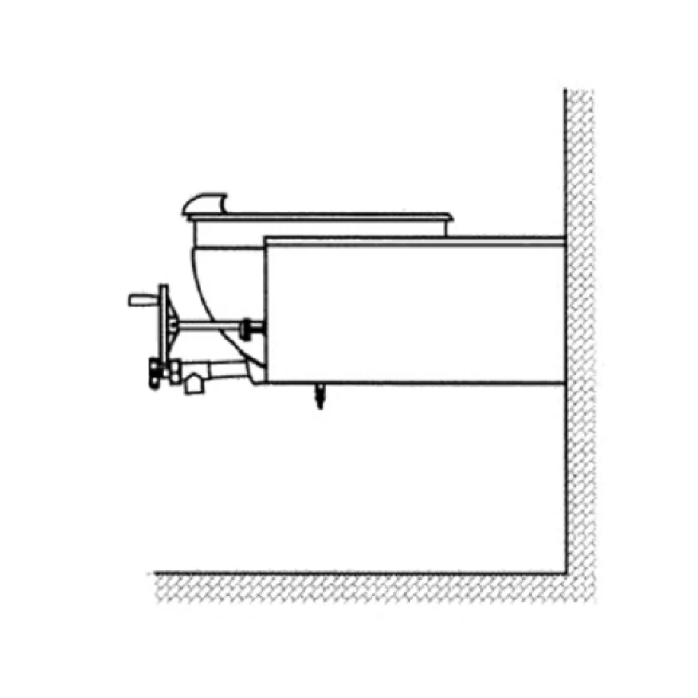 Legion TWSWC-20 20 Gallon Direct Steam Tilting Wall-Mount Kettle 304 Stainless Steel with Full Jacket Legion TWSWC-20 20 Gallon Direct Steam Tilting Wall-Mount Kettle 304 Stainless Steel with Full Jacket