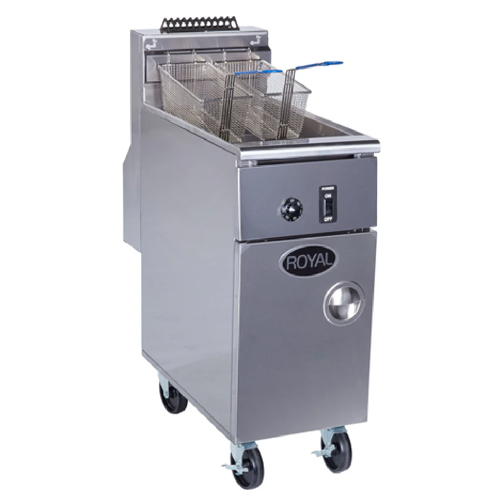 Royal Range Of California RHEF-45-DM_NAT Fryer Gas Floor Model