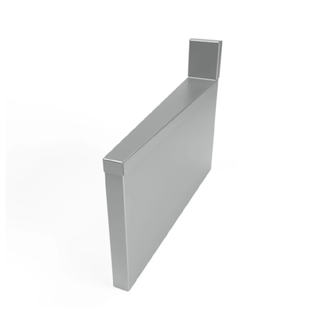 BK Resources UAF-I-0521 5° Underbar Corner Filler Stainless Steel with Splash Guard BK Resources UAF-I-0521 5° Underbar Corner Filler Stainless Steel with Splash Guard