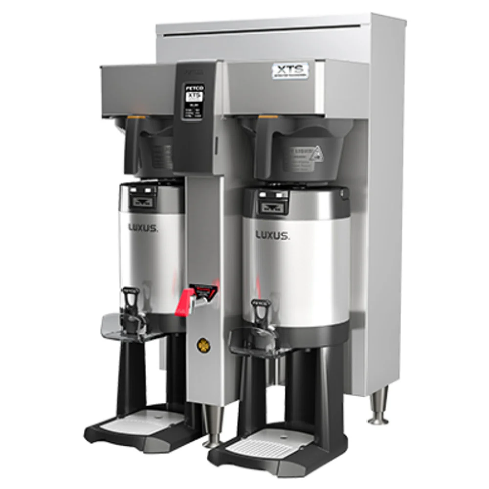 Fetco CBS-2152XTS (E215251) 21.75 Inch Twin Coffee Brewer 1.5 Gallon Capacity Electric Fetco CBS-2152XTS (E215251) 21.75 Inch Twin Coffee Brewer 1.5 Gallon Capacity Electric
