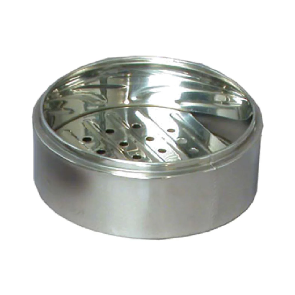 Town 36510/DZ 10 Inch Dim Sum Steamer Only Dozen Stainless Steel with Cover 36610
