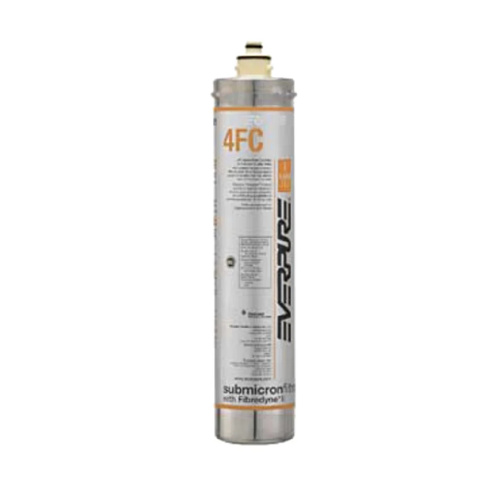 Everpure EV969227 4FC Water Filter Cartridge 0.2 Micron Filters Cysts Odors