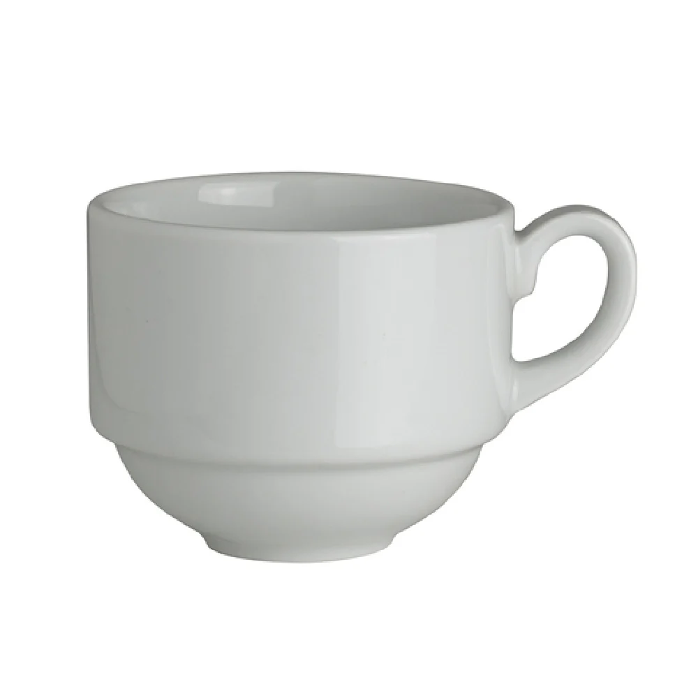 Steelite 61191ST7870 4.0 Oz Cup Porcelain with Cool Blue-White Finish