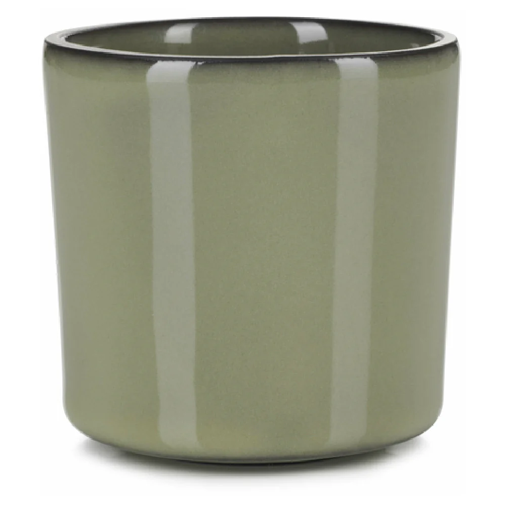 Revol 652691 2-3/4 Oz Cup Round Porcelain Stackable Cardamom