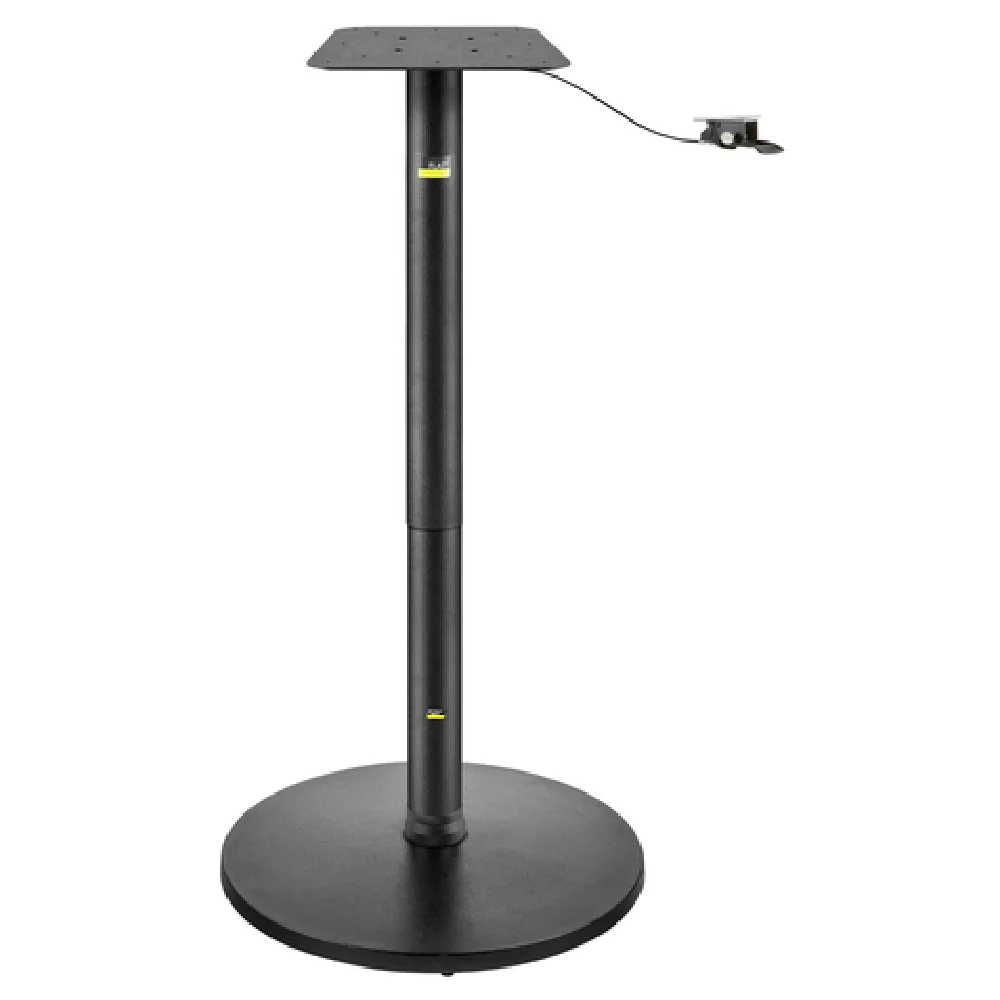 FLAT Tech CT3026 22 Inch Round Pedestal Base Cast Iron with Hydraulic Stabilization