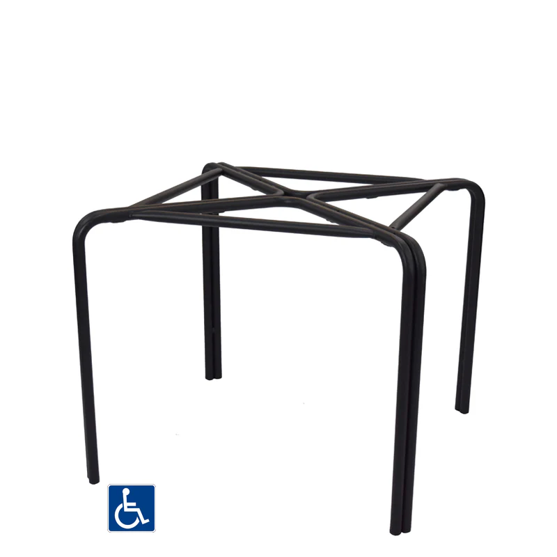 Emuamericas A1341-24 35 Inch Zeus Table Base for 36 Inch Square Tops Cast Aluminum ADA Compliant Emuamericas A1341-24 35 Inch Zeus Table Base for 36 Inch Square Tops Cast Aluminum ADA Compliant