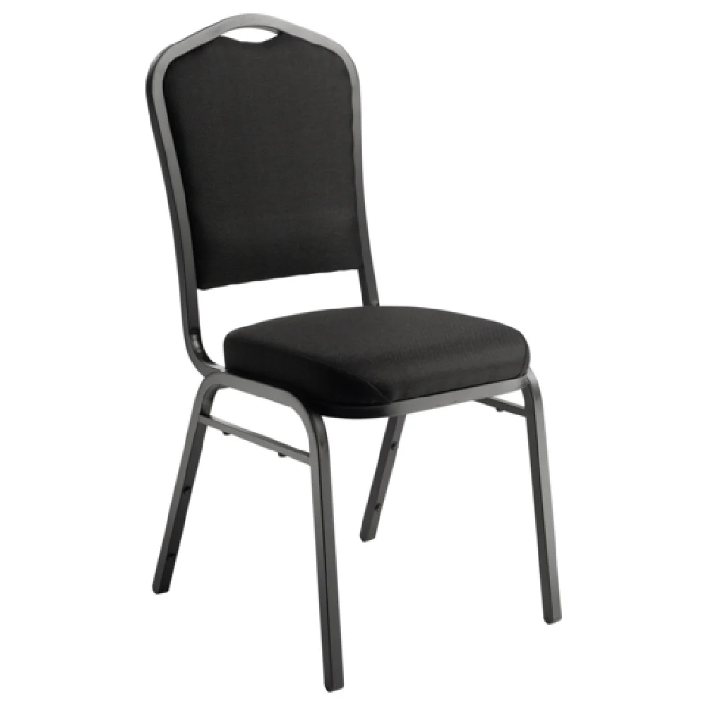 National Public Seating 9360-BT 17.75 Inch Indoor Stacking Chair with Padded Seat