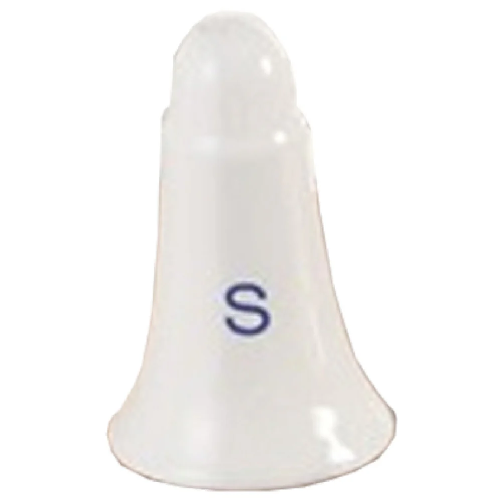 Yanco JS-SS 2-3/8 Inch Jersey Salt Shaker Porcelain Dishwasher Safe 4 Dozen Packs
