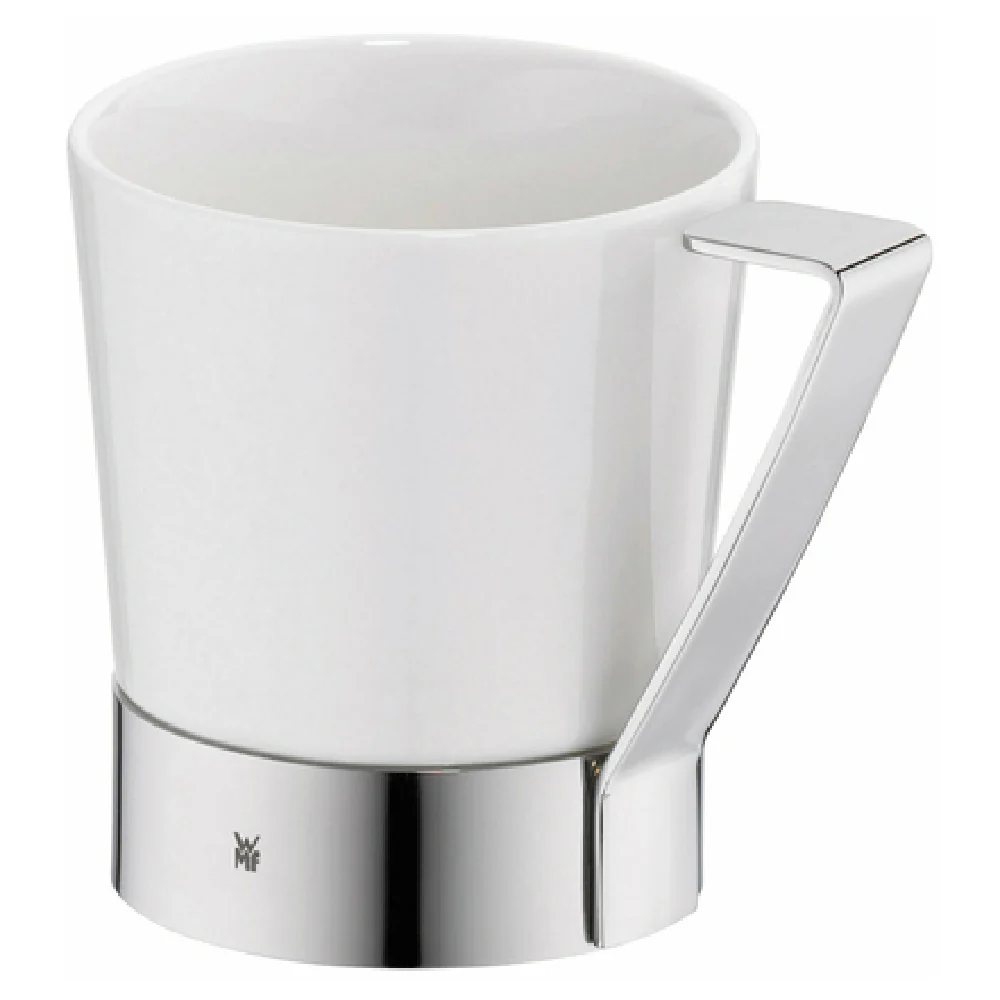 BauscherHepp 55.0111.9805 7-1/10 oz Porcelain Medium Cup with High Gloss Finish