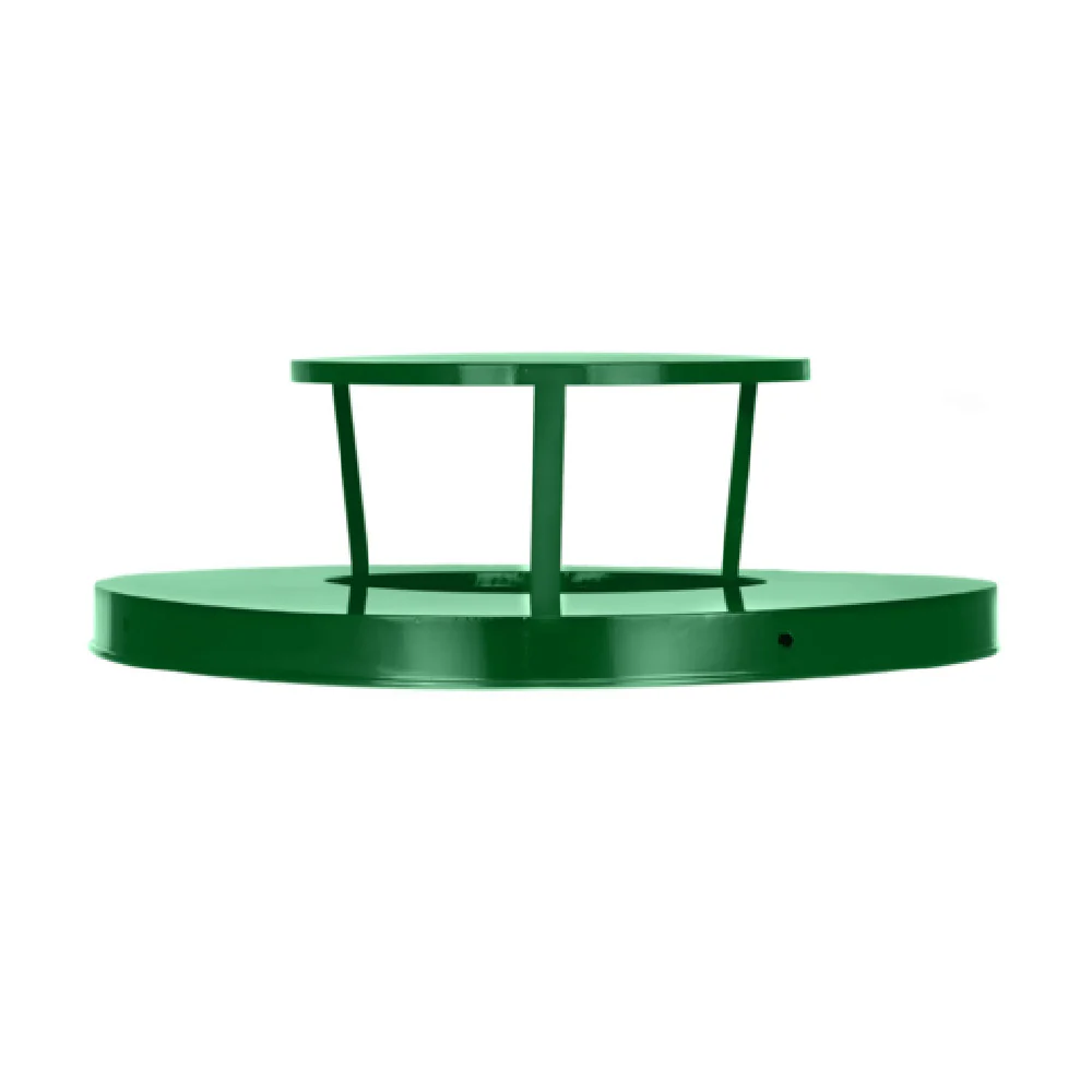 Alpine Industries ALP479-38-A-GRN 24 Inch Green Rain Bonnet Lid for 38 Gallon Receptacles Alpine Industries ALP479-38-A-GRN 24 Inch Green Rain Bonnet Lid for 38 Gallon Receptacles