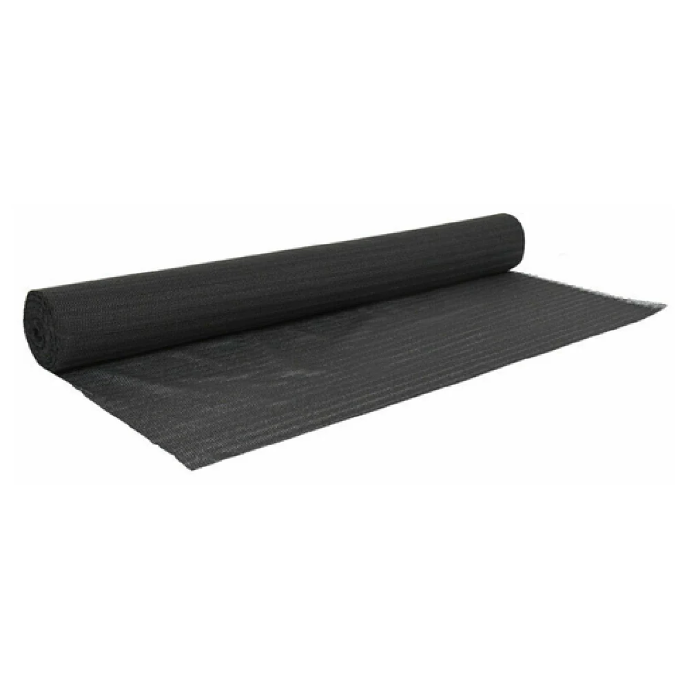 Omcan 10535 48 Inch Non-skid Black Display Case Liner Roll 60 Ft