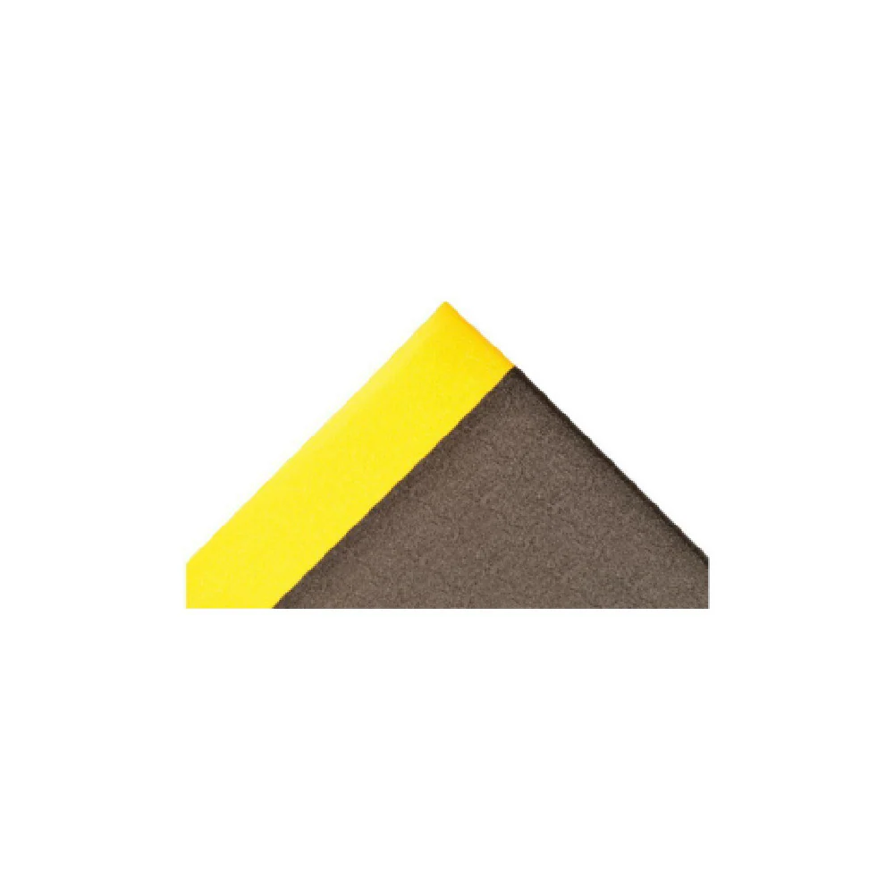 Notrax 415S0535BY 3' Anti-Fatigue Floor Mat with Dyna-Shield Vinyl Black/Yellow Notrax 415S0535BY 3' Anti-Fatigue Floor Mat with Dyna-Shield Vinyl Black/Yellow