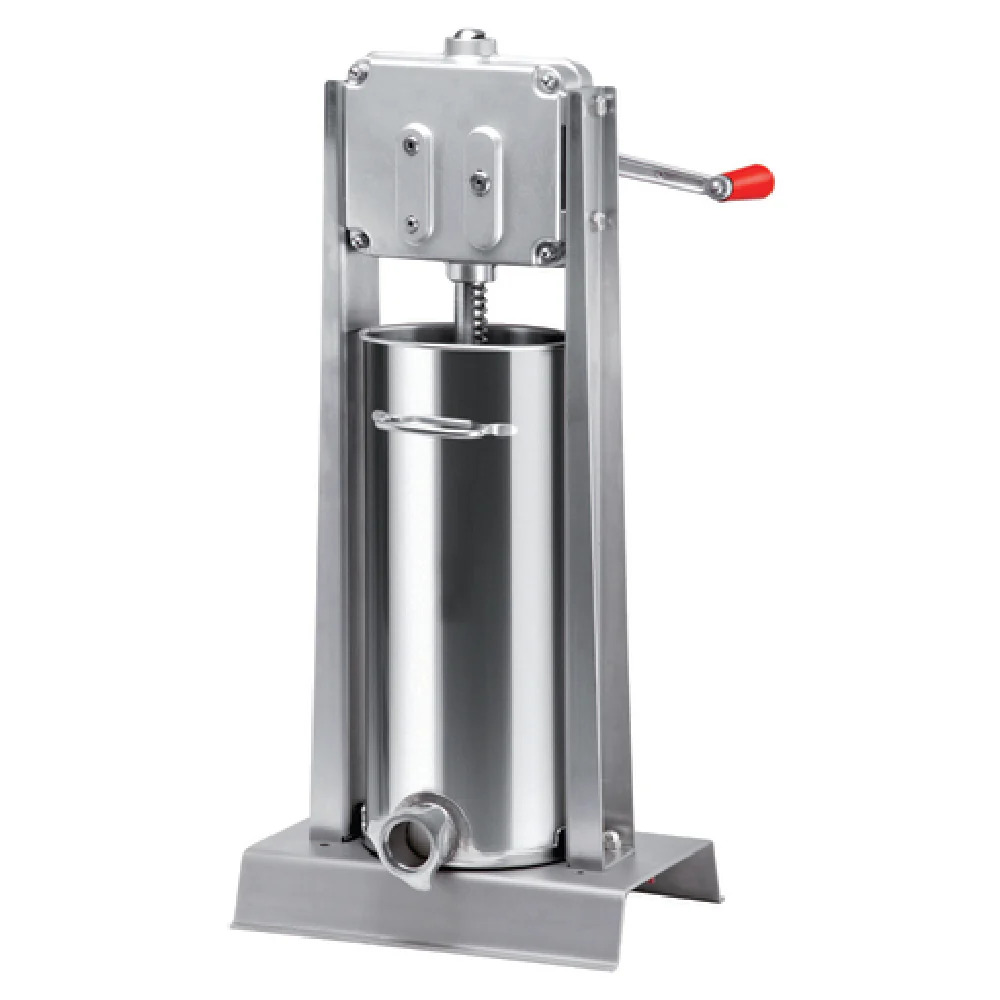 Omcan 13727 Manual Vertical Sausage Stuffer 15 kg stainless steel with funnels