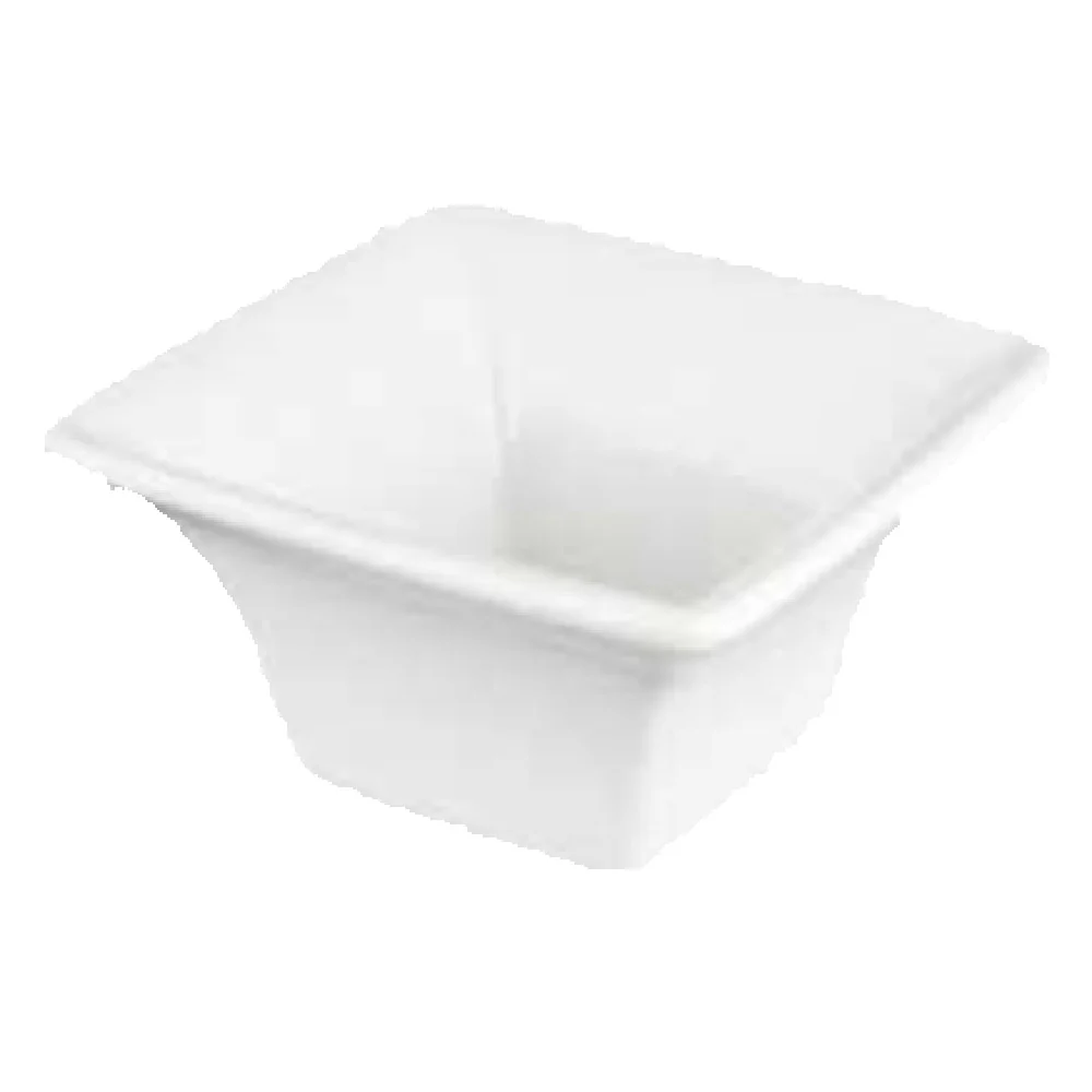 Vertex China ARG-PT 2-3/8 Inch Square Mini Deep Pot China Bright White Vertex China ARG-PT 2-3/8 Inch Square Mini Deep Pot China Bright White