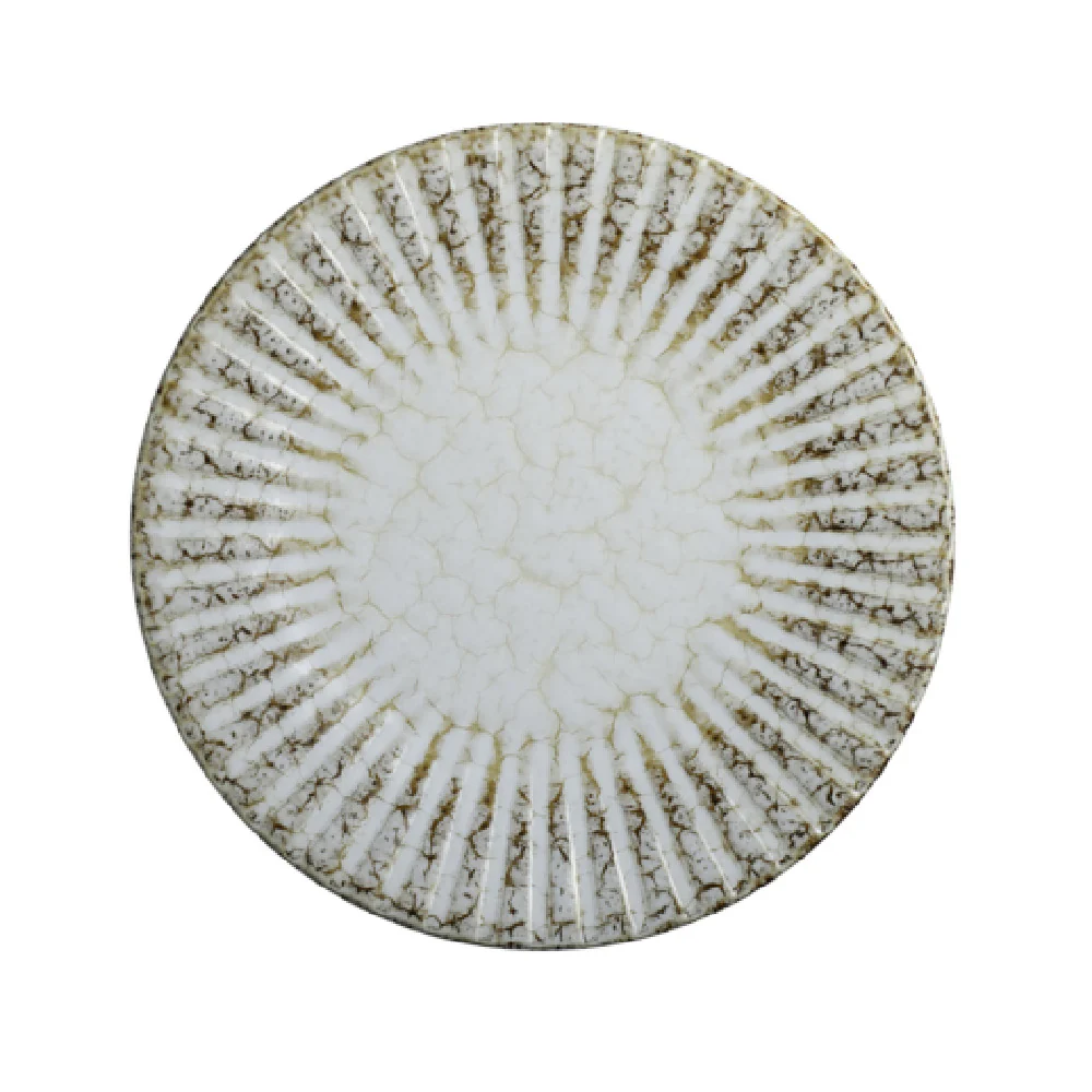 Steelite 6162RG140 8.0 Inch Round Coupe Plate Porcelain Adelaide Birch