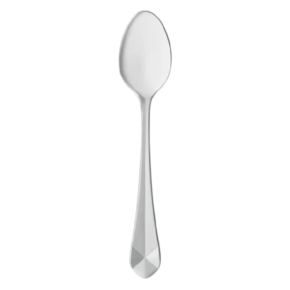 Libbey 945 007 4-3/8 Inch Faceted Design Demitasse Spoon 18/10 Stainless Steel