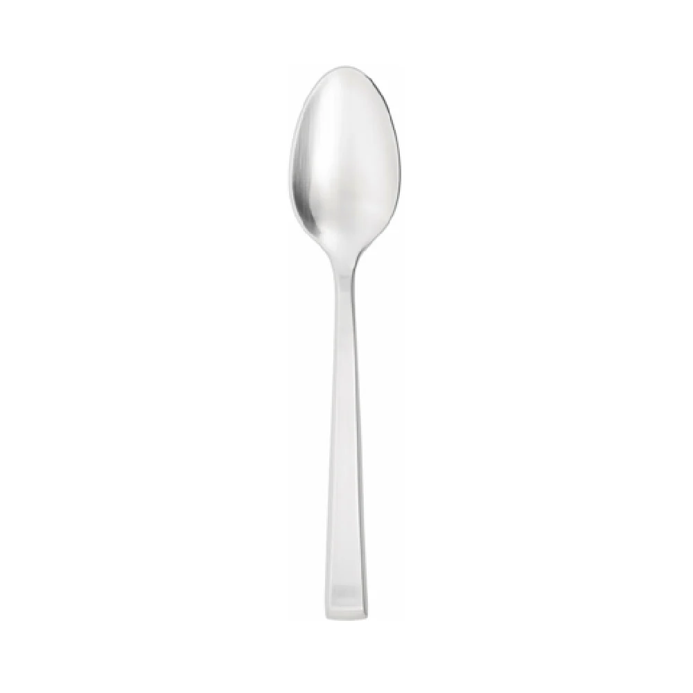Libbey 946 002 7-1/4 Inch Dessert Spoon Beveled Edge 18/10 Stainless Steel Satin Finish