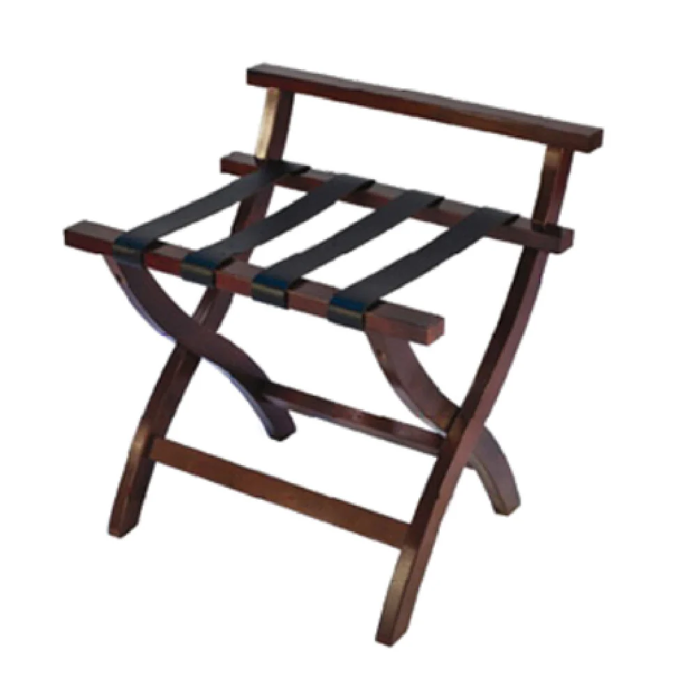 Central Specialties 79MAH-L-1 23 Inch Luggage Rack High Back Wood Mahogany Central Specialties 79MAH-L-1 23 Inch Luggage Rack High Back Wood Mahogany