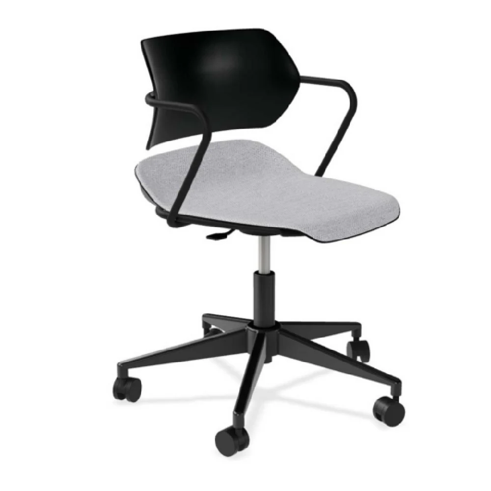 Forbes Industries ABP05A14H## 20 Inch Caster Base Swivel Chair Upholstered Grade 1 Arms