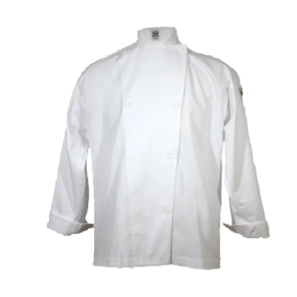 John Ritzenthaler Company J003-3X 3X-large Chef's Coat Long Sleeve White with Pocket