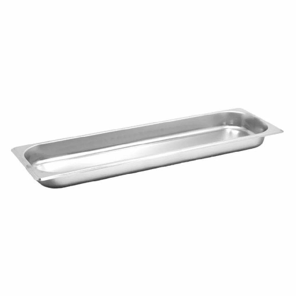 Omcan 80648 14 Inch Stainless Steel Half-size Long Steam Table Pan with NSF Omcan 80648 14 Inch Stainless Steel Half-size Long Steam Table Pan with NSF