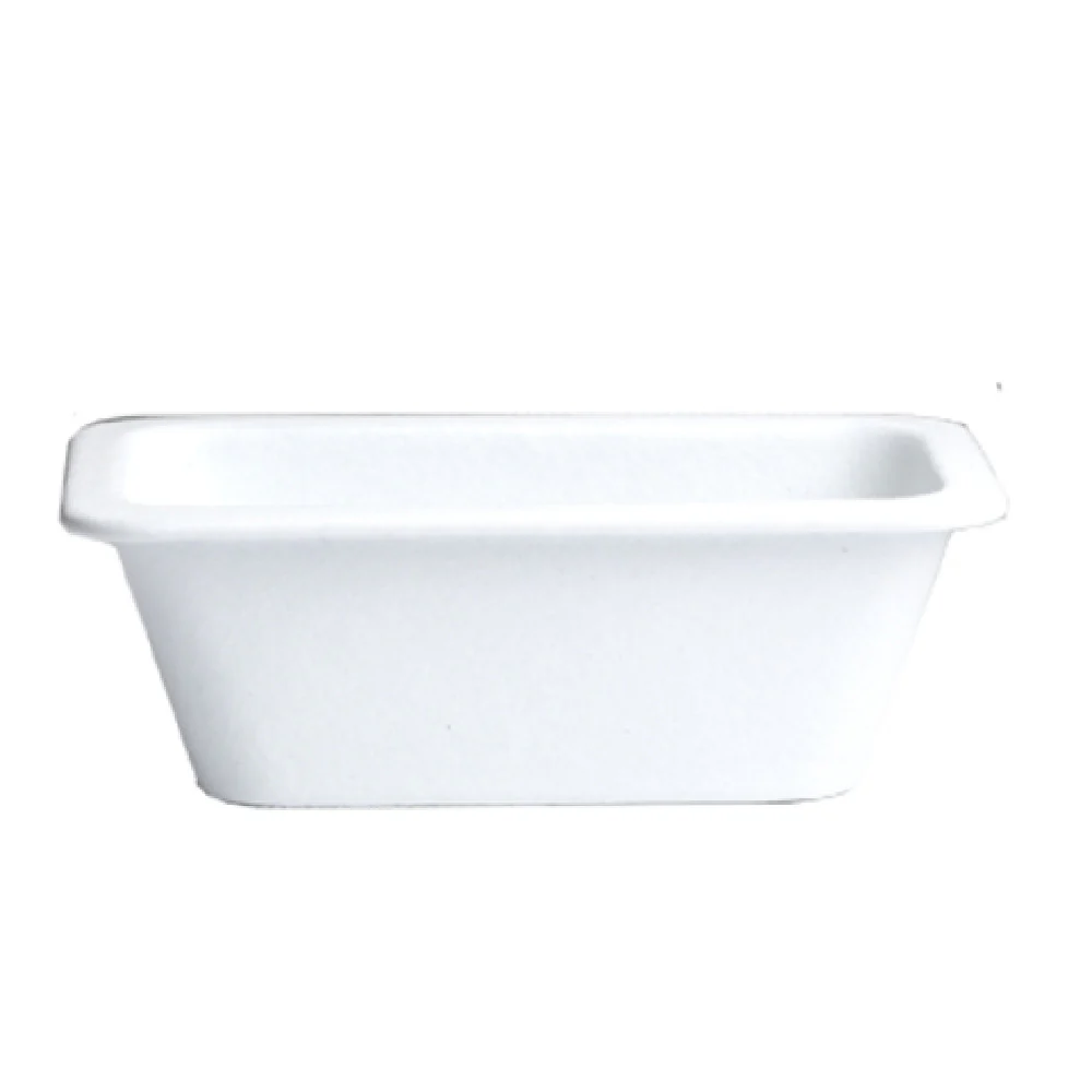 GET Enterprises TPUD48YW 8.98 Inch Aluminum Food Pan 59.5 Oz with Resin Coating Yellow