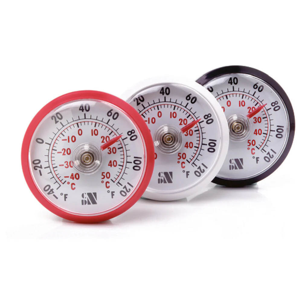 CDN AT120 Air Thermometer -40 to +120F Shatterproof Indoor Outdoor 1-3/4 Inch Dial