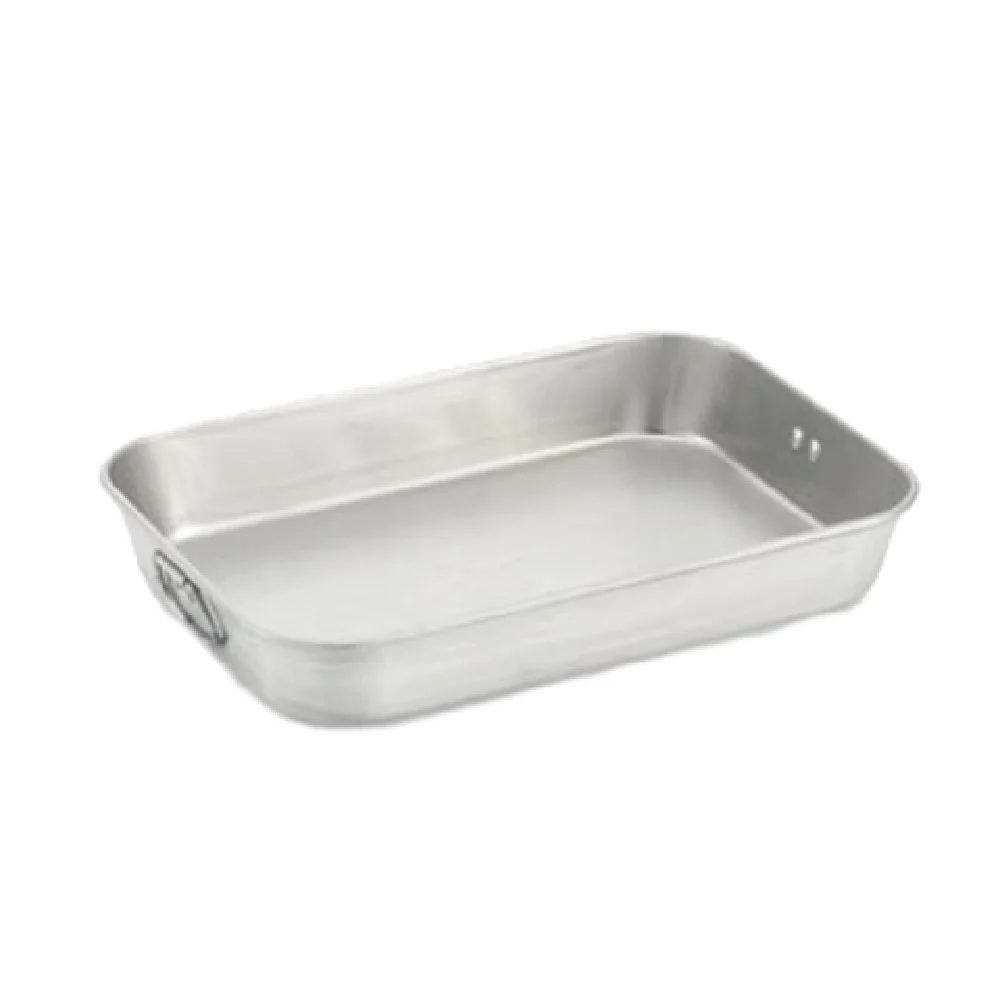 Vollrath 68080 7-1/2 Quarts Bake and Roast Pan 16 Gauge Aluminum Made in USA
