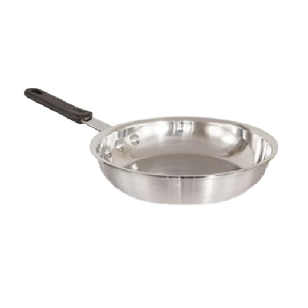 Crestware FRY10H 10-3/8 Inch Riveted Stay Cool Handle Aluminum Fry Pan