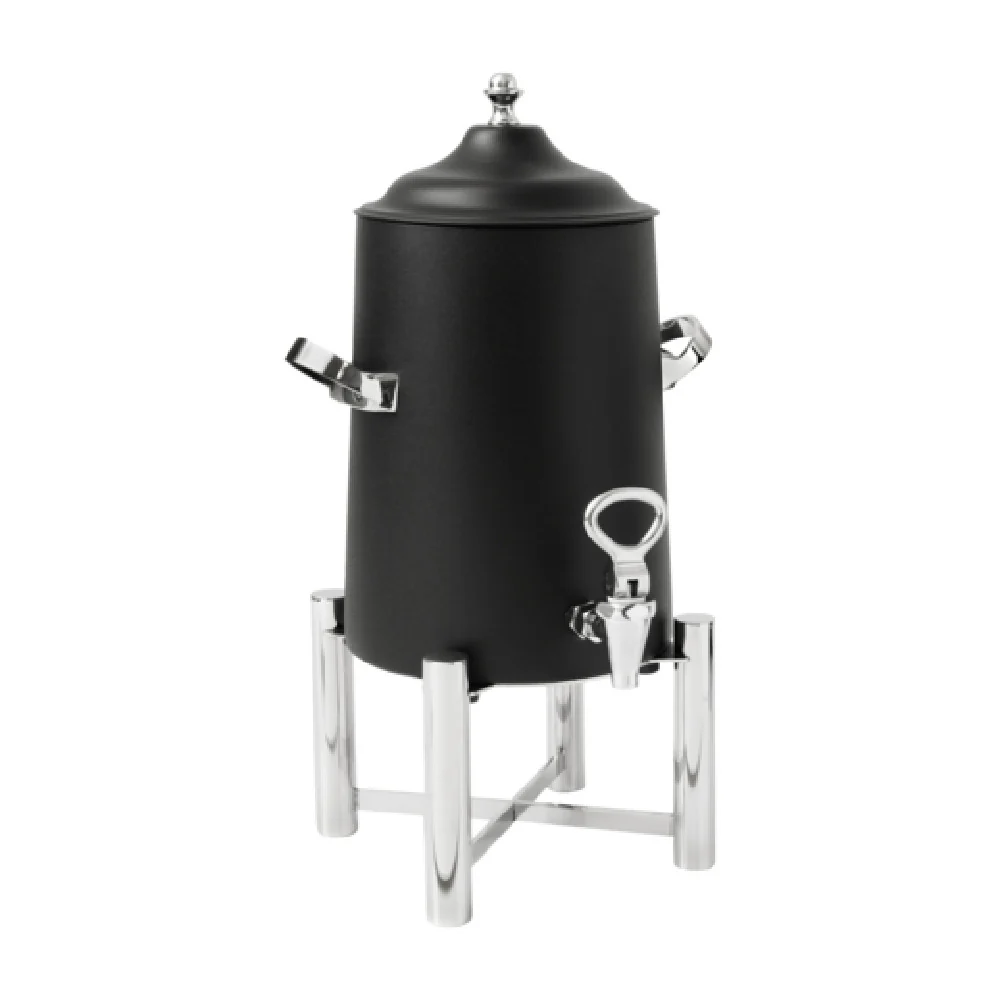Steelite DW43WBKSS 14 Inch Coffee Chafer Urn with Unique Stainless Steel Finish Steelite DW43WBKSS 14 Inch Coffee Chafer Urn with Unique Stainless Steel Finish