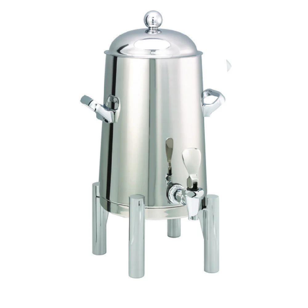Service Ideas URN15VPSRN 12 Inch Flame Free Thermo Urn Hot Beverage Brushed Stainless Steel