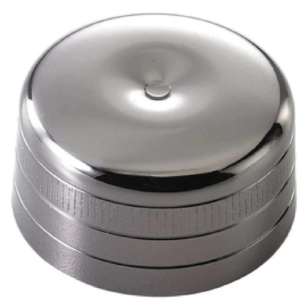 Mercer Culinary M37039BK-CAP Replacement Cap Bar Cocktail Shaker Stainless Steel Gun Metal Black-Plated Finish