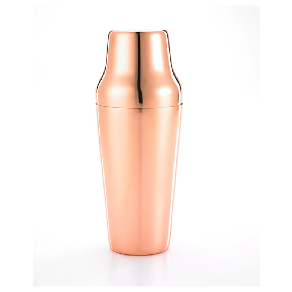 Mercer Culinary M37085CP 24 Oz Cocktail Shaker Set 18/8 Stainless Steel Copper Finish Mercer Culinary M37085CP 24 Oz Cocktail Shaker Set 18/8 Stainless Steel Copper Finish
