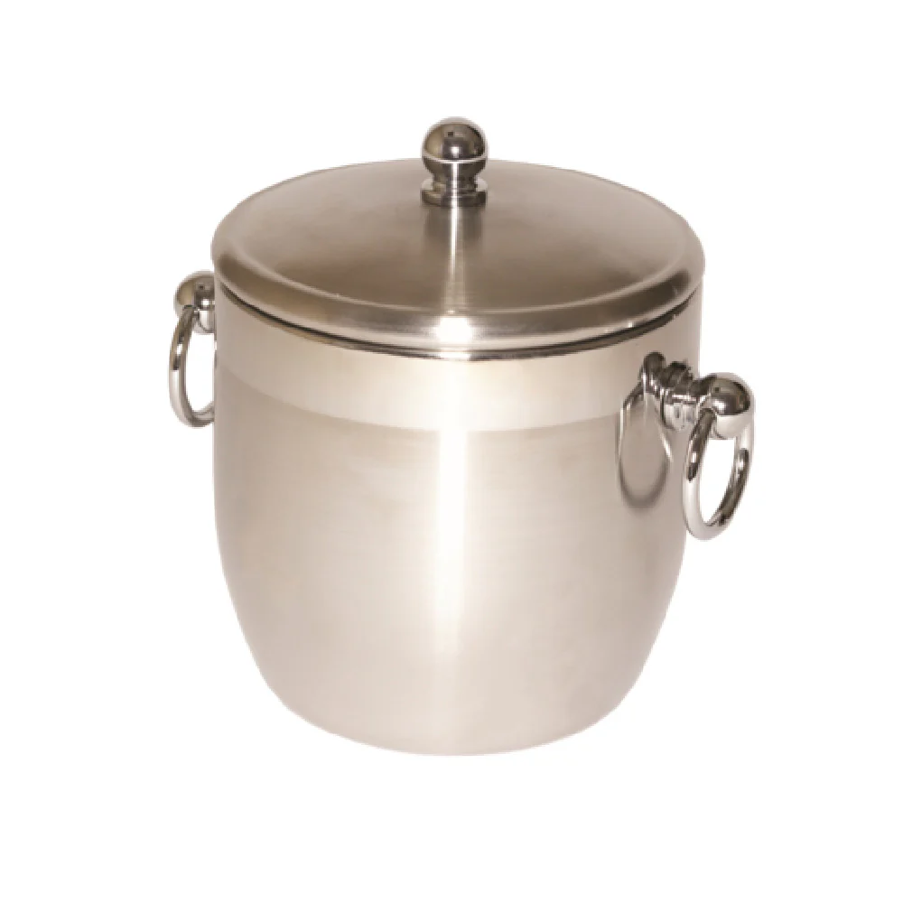 Service Ideas IB13BS 7 Inch Ice Bucket 44 Oz Double-Wall Insulated Stainless Steel Service Ideas IB13BS 7 Inch Ice Bucket 44 Oz Double-Wall Insulated Stainless Steel
