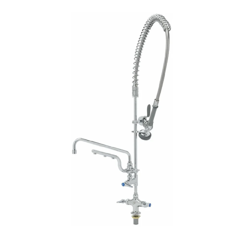 T&S Brass B-0113-U12-CR-B Length 12-14 Inch Mixing Faucet with Chrome Brass Body T&S Brass B-0113-U12-CR-B Length 12-14 Inch Mixing Faucet with Chrome Brass Body