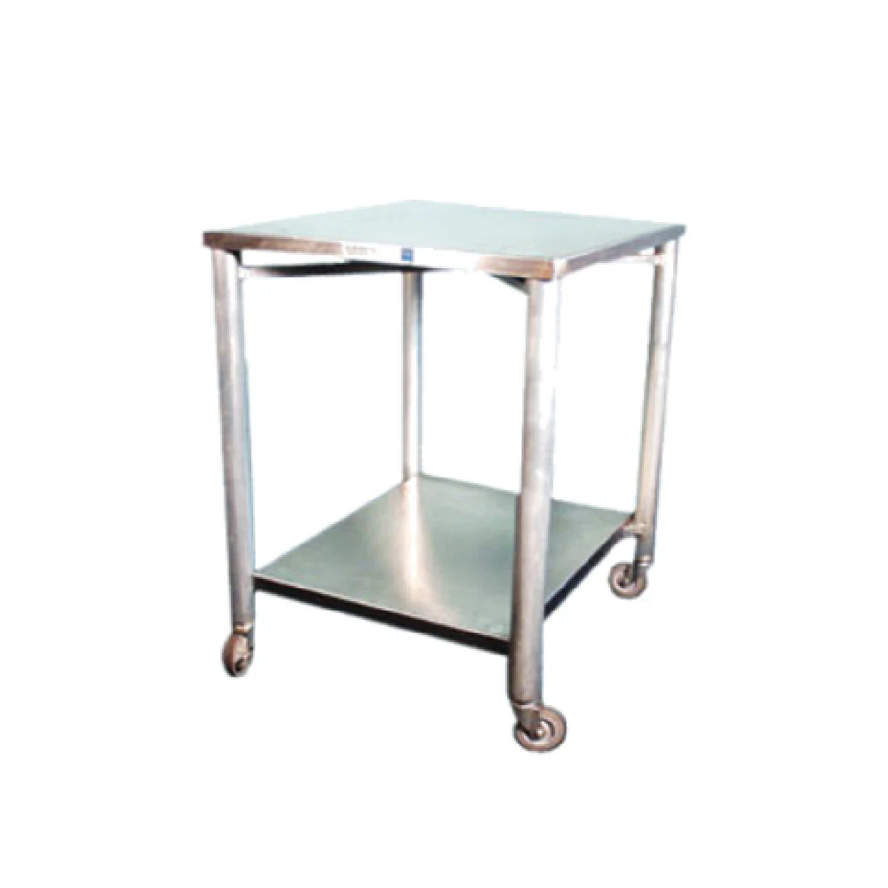 Proluxe UT1330 21 Inch Utility Dough Press Table Stainless Steel Top and Undershelf
