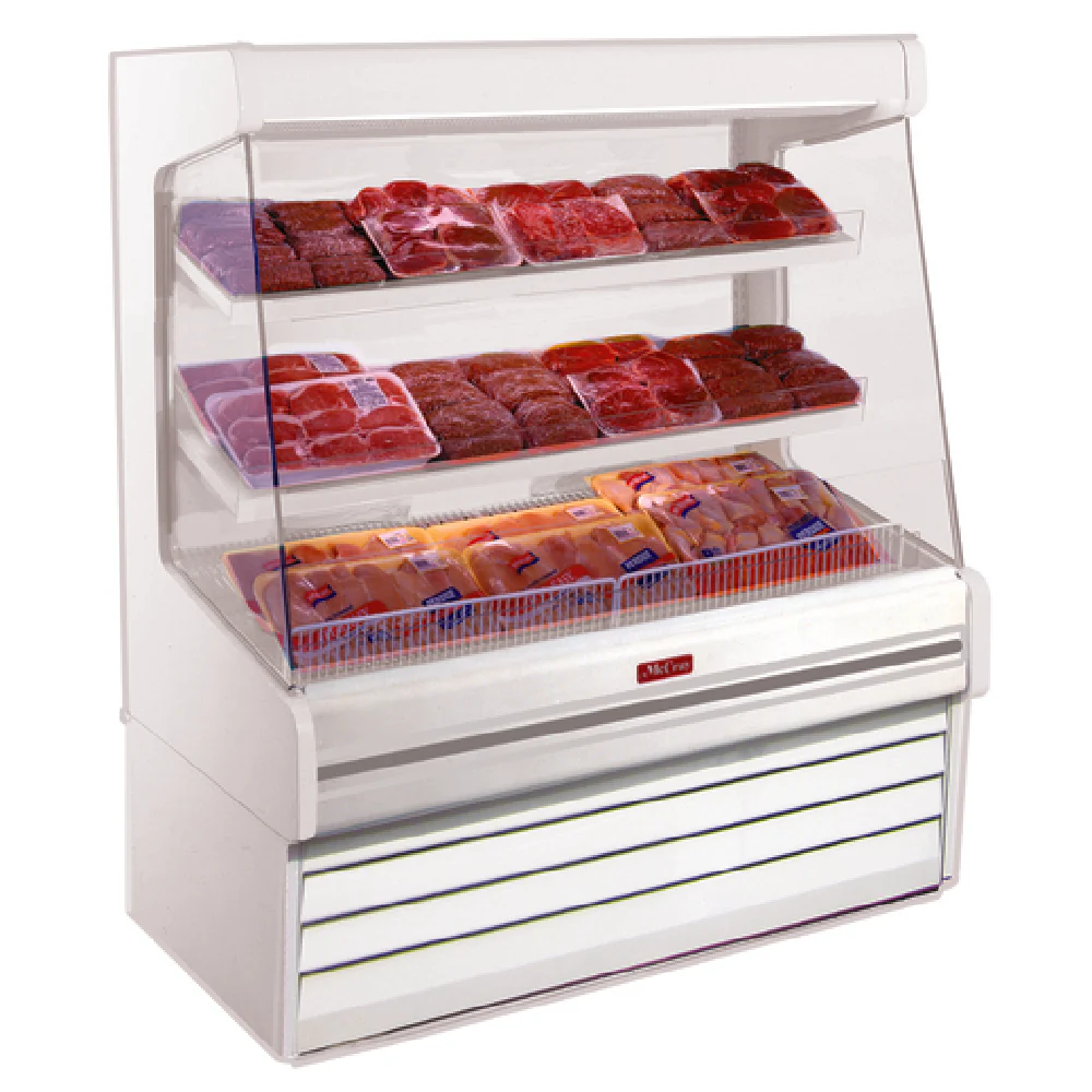 Howard-McCray R-OM30E-3-LED 39 Inch Meat Open Merchandiser with LED Lighting Howard-McCray R-OM30E-3-LED 39 Inch Meat Open Merchandiser with LED Lighting