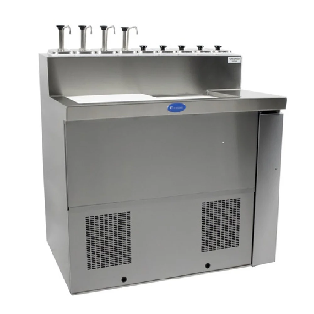 Randell DCFT-36-SR7 36 Inch Ice Cream Dipping Cabinet 12 Gallon Tub Capacity