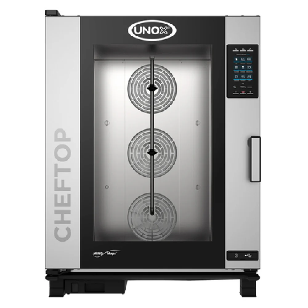 UNOX XAVC-10FS-GPRM_NAT 33 Inch Gas Combi Oven Stainless Steel with Steam
