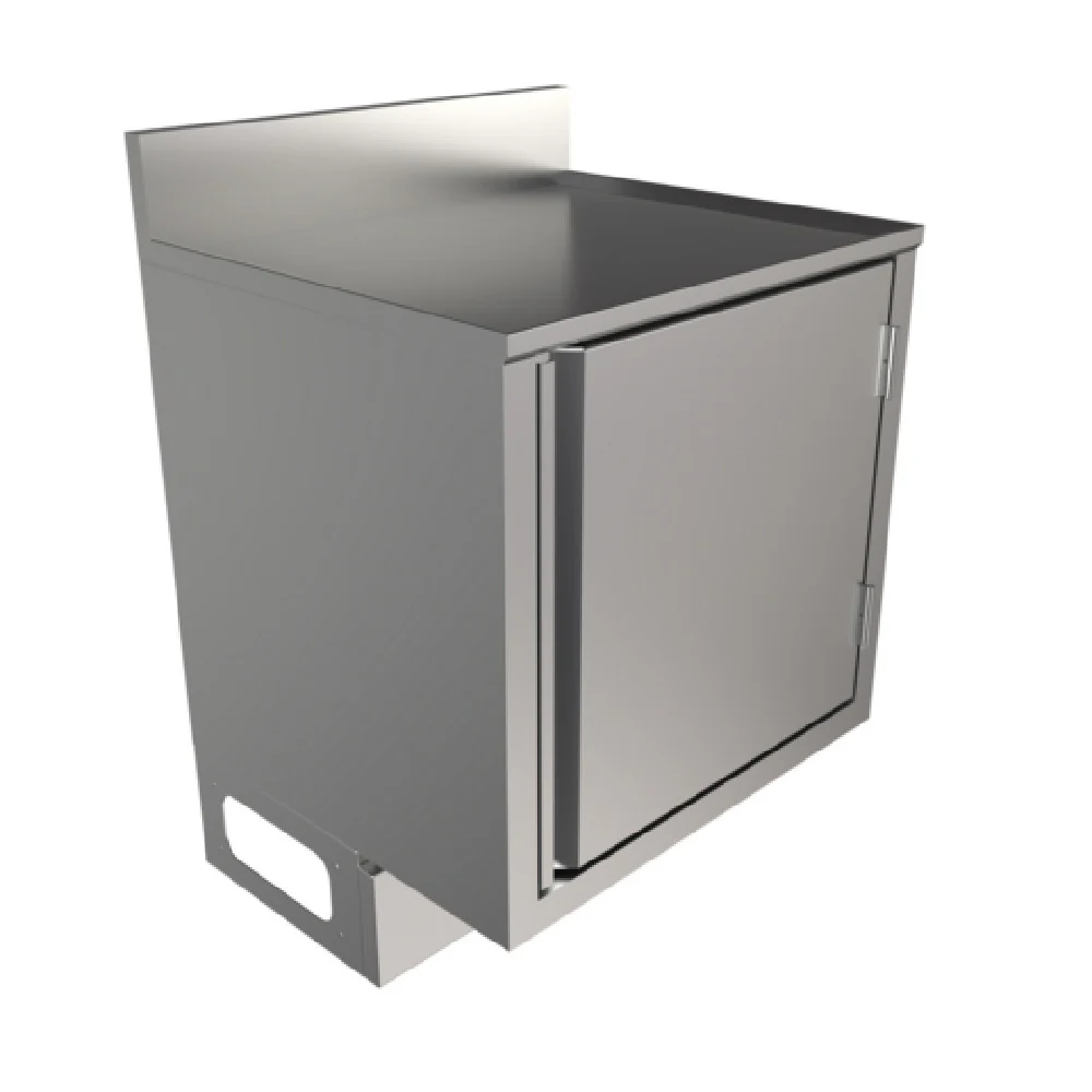 BK Resources UBC-B-21-W24H 24 Inch Underbar Add-On Unit Cabinet with Shelf Stainless Steel BK Resources UBC-B-21-W24H 24 Inch Underbar Add-On Unit Cabinet with Shelf Stainless Steel