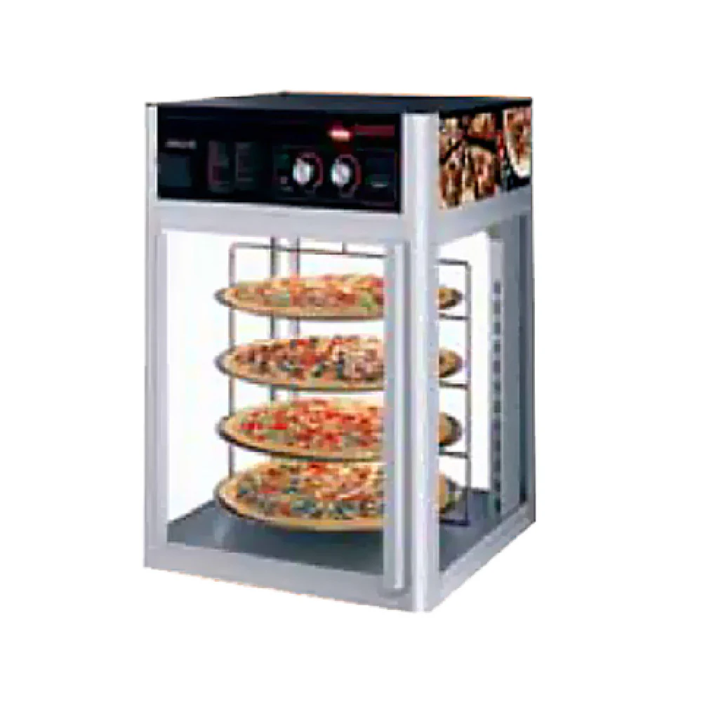 Hatco FSD-1-120-QS 22 Inch Countertop Electric Hot Food Display Cabinet with LED Lighting