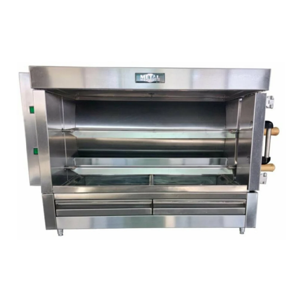 AMPTO FRG2VE 46 Inch Metal Supreme Rotisserie Oven Gas with 30,000 BTU AMPTO FRG2VE 46 Inch Metal Supreme Rotisserie Oven Gas with 30,000 BTU