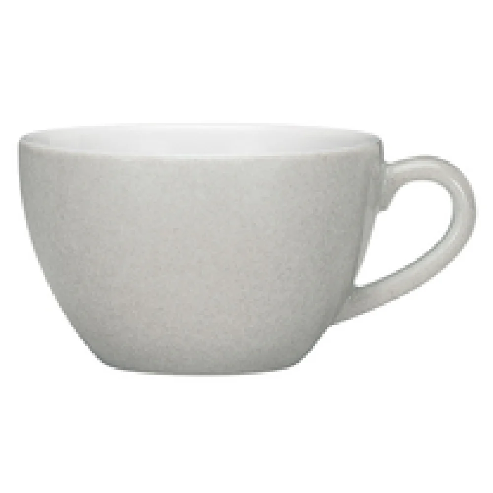 BauscherHepp 275195-700410 15-4/19 Oz Café Au Lait Cup Porcelain Stone Gray