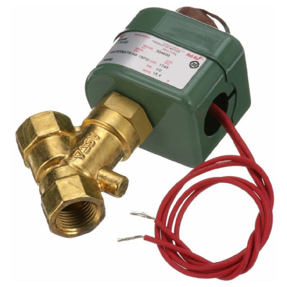Accutemp AT1E-SOL208 4.5 Inch Air Solenoid 208 Volt 15 Psi Asco Red Hat