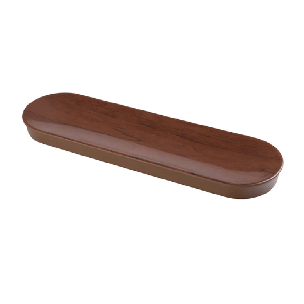 Yanco WL-716 15 Inch Rectangular Serving Tray Melamine Wood Grain 2 Dozen Packs