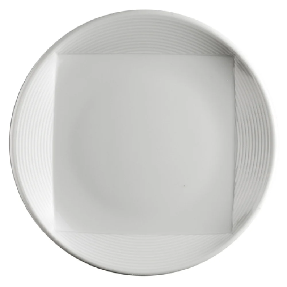 Steelite 61105ST0505 6.25 Inch Plate Vortex Round Royal Porcelain - 3 Dozen Steelite 61105ST0505 6.25 Inch Plate Vortex Round Royal Porcelain - 3 Dozen